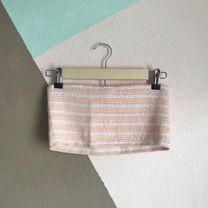 Me to We Striped Tube Top